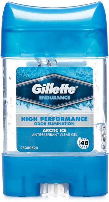 452x840-64 Gillette Endurance Arctic Ice - Deodorant Man - Deo - Deo Mannen - Clear Gel - Anti Transpirant Mannen - Antiperspirant - 1 x 70 ml - Image 1