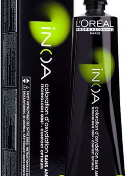 Permanent paint without ammonia  L Oreal Professionnel Inoa 8 0 Fundamental  60ml
