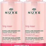 Nuxe Very Rose Eau Micellaire Apaisante 3 En 1 Set 2 Pcs
