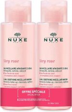 Nuxe Very Rose Eau Micellaire Apaisante 3 En 1 Set 2 Pcs