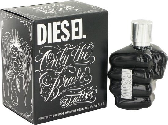 550x409-21 Only The Brave Tattoo by Diesel 75 ml - Eau De Toilette Spray - Image 1