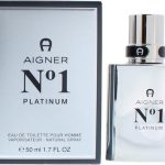 Aigner N°1 Platinum pour Homme - 50 ml - eau de toilette spray - herenparfum