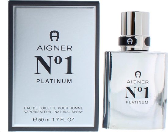 550x433-3 Aigner N°1 Platinum pour Homme - 50 ml - eau de toilette spray - herenparfum - Image 1