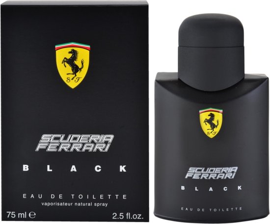 550x457-86 Ferrari Black - 75ml - Eau de toilette - Image 1