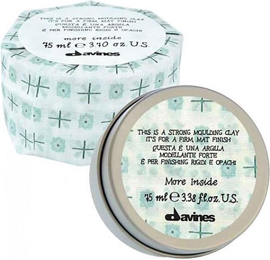 550x531-93 Davines - More Inside - Strong Moulding Clay - 75 ml - Image 1