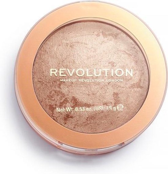 550x571-115 Makeup Revolution - Re-Loaded Holiday Romance Powder Bronzer - Image 1