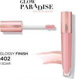 L'Oréal Paris Glow Paradise Balm in Gloss - Volumegevende Lipgloss Verrijkt met Hyaluronzuur - 402 I Soar - Transparant Roze - 7 ml - Image 2