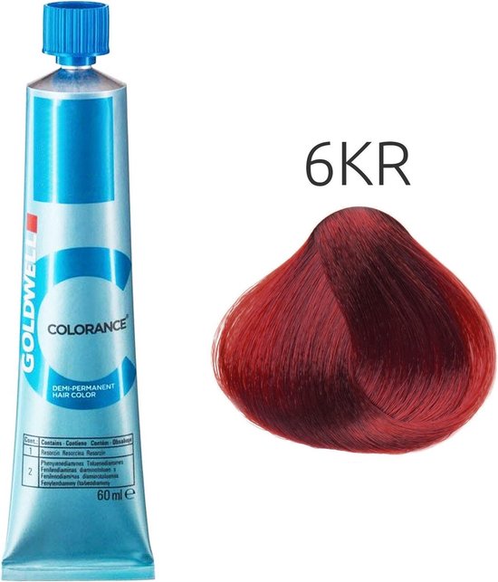 550x643-3 Goldwell Colorance haarkleuring 60 ml 6KR - Image 1