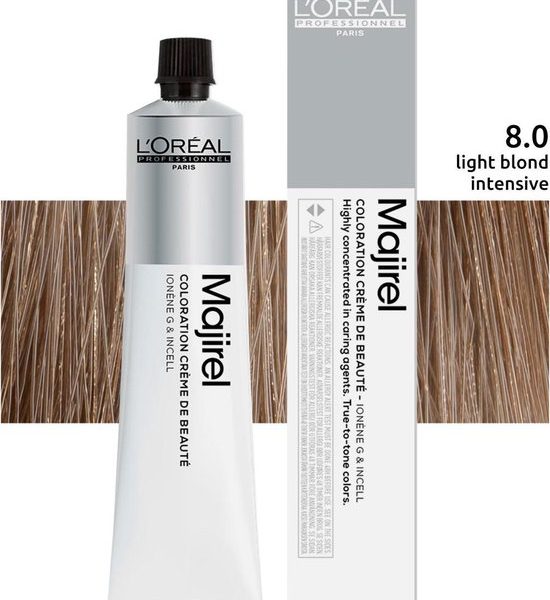 L'orEal Professionnel Paris Majirel IonEne G ColoraciOn Crema #8,0 50 Ml