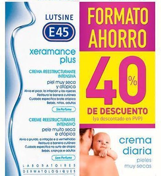 Lutsine Xeramance Plus Crema Reestructurante Duplo 2x 100ml