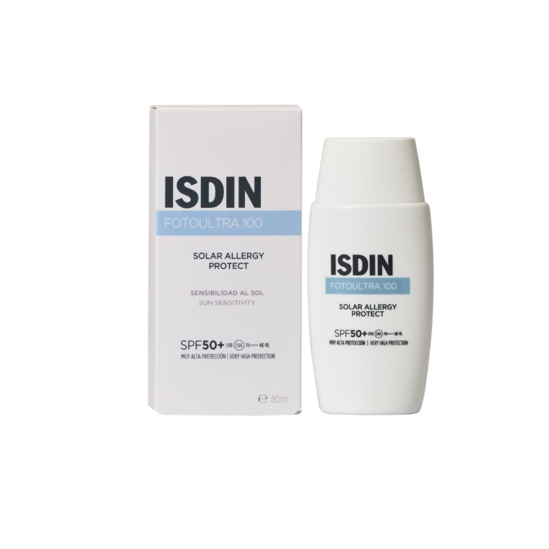 8429420280113 Isdin Fotoultra 100 Solar Allergy Protect Spf50+ 50ml - Image 1