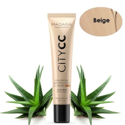 bimRZMVE4LcL64jCmCZevu Mádara Madara City Cc Crema Cc Anti-Polucion Hyaluronic Spf15 Beige 40ml - Image 1