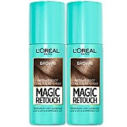 1071221_649411b19b48275bcca22309cf5b81d8 L Oreal Magic Retouch Brown Instant Root Concealer Spray 75 Ml - Image 1