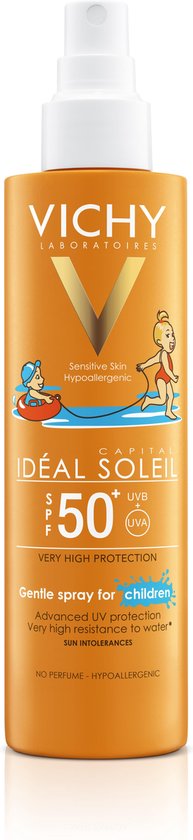 193x840-109 Vichy Ideal Soleil Spray Douceur Enfants Spf50 200 Ml - Image 1