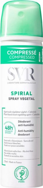 SVR Spirial Spray Végétal Deodorant Anti-Humidity 48H 75 ml - Image 4