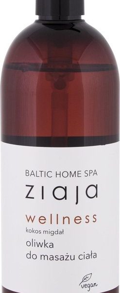 Baltic Home Spa Wellness Coconut Body Massage Oil ( Kokos + Mandle ) - Massage Body Oil
