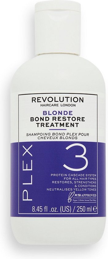 351x840-118 Haarverzorging Blond Plex 3 Bond Restore Treatment Herstellende behandeling voor blond haar 250ml - Image 1