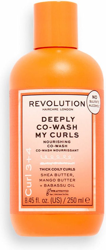 359x840-103 Nourishing Conditioner Revolution Hair Care London Deeply Co-Wash My Curls cleaner (250 ml) - Image 1