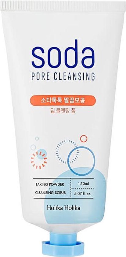 413x840-2 Zeep Holika Holika Soda Pore Cleansing Gezichtsreiniger (150 ml) - Image 1