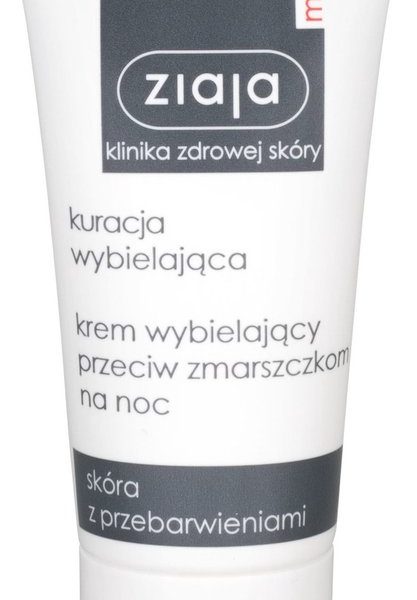 Ziaja - Whitening Anti-Wrinkle - Noční pleťový krém