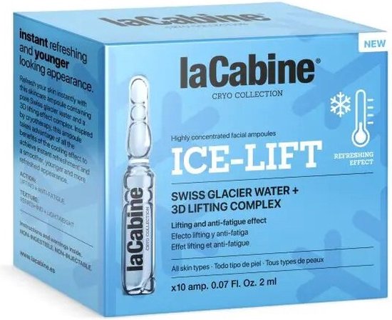 550x448-28 La Cabine Ampollas Ice-Lift 10 X 2ml - Image 1