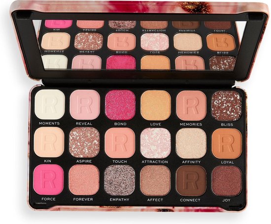 550x455-90 Makeup Revolution Forever Flawless Affinity Eyeshadow Palette - Oogschaduw - Image 1