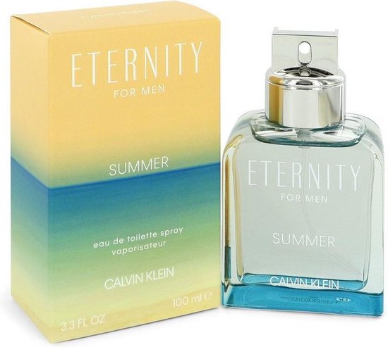 550x493-10 Calvin Klein Eternity Summer 100 ml - Eau de Toilette - Herenparfum - Image 1