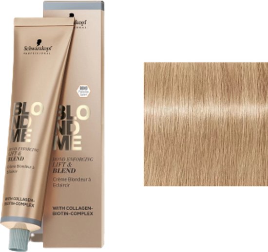 550x518-3 Schwarzkopf Haarverf Blond Me Bond Enforcing Lift & Blend Biscuit - Image 1