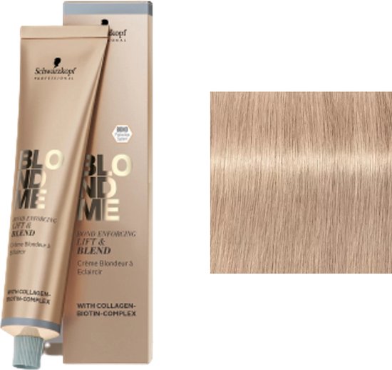 550x518-4 Schwarzkopf Haarverf Blond Me Bond Enforcing Lift & Blend Ice-Irisé - Image 1