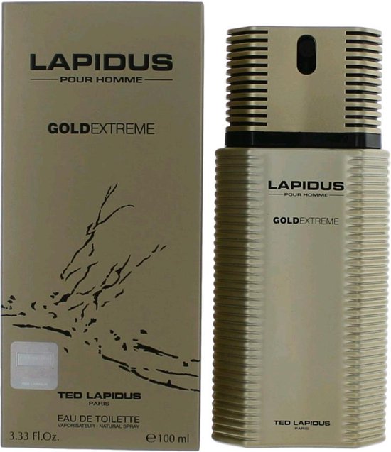 550x637-39 Lapidus Pour Homme Gold Extreme By Ted Lapidus Edt Spray 100 ml - Fragrances For Men - Image 1