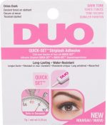 Duo Quick Set a  C Striplash Adhesive Dark Tone   Glue for false eyelashes with a brush 7 g - Image 3
