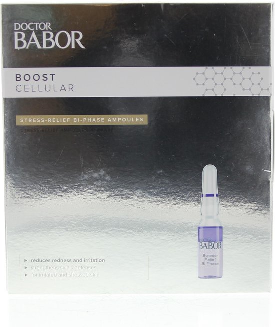 550x654-8 Babor Doctor Babor Boost Cellular Stress-relief Bi-phase 14x1ml Ampullen 14x1ml 14ml - Image 1