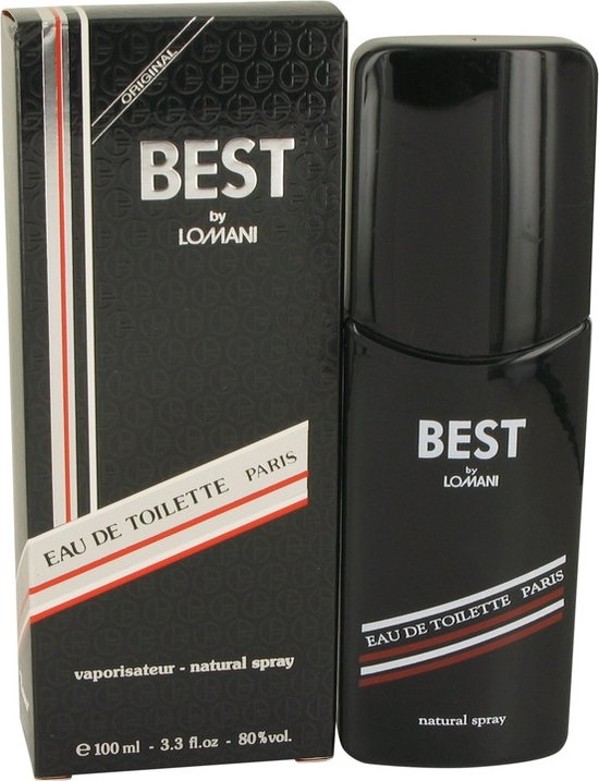 550x717-55 Lomani Best Eau De Toilette Spray 100 ml for Men - Image 1