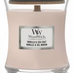 WoodWick Geurkaars Mini Vanilla & Sea Salt 85 gr