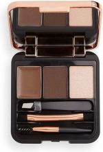 Makeup Revolution - Brow Sculpt Kit - Sada na úpravu obočí 2,2 g Dark (L) - Image 3