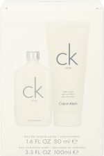 Calvin Klein CK One Geschenkset Eau de Toilette 50 ml + Douchegel 100 ml 1 set - Image 3