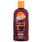 Dry Oil Gel With Carotene SPF8 - Voděodolný olejový gel na opalování s karotenem 200ml