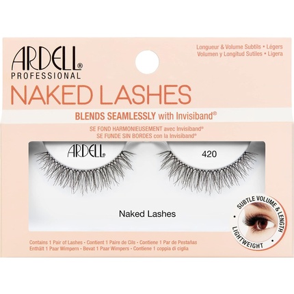 7ZXVh9zi4CJiZowDJSwQsk Naked Lashes 420 - False Eyelashes For + Natural Look - Image 1