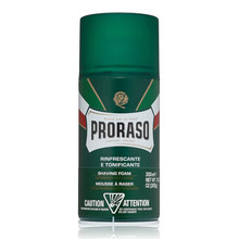 NitxYWJYY28waWNsaTRMeEtXUzN6SlJWQTU0PQ Green Shaving Foam - Refreshing shaving foam with eucalyptus 400ml - Image 1