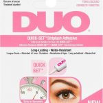 Duo Quick Set a  C Striplash Adhesive Dark Tone   Glue for false eyelashes with a brush 7 g