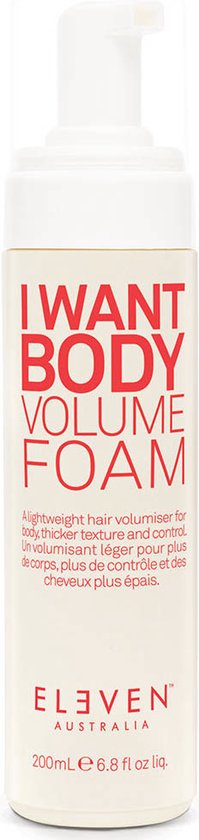 199x840-103 Eleven Australia I Want Body Volume Foam 200 Ml - Image 1
