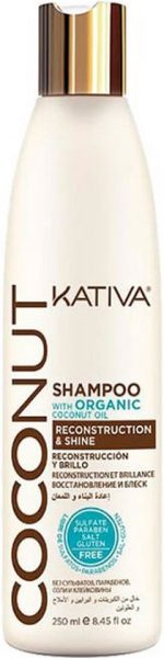 Shampoo Coconut Kativa (250 ml) - Image 2