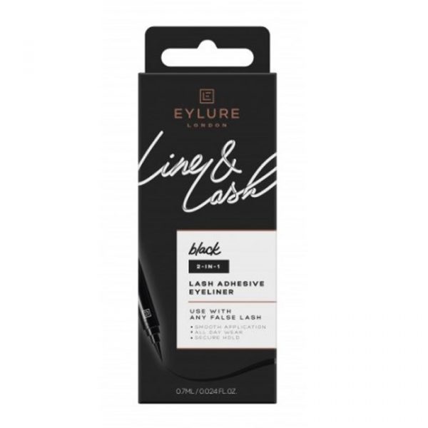 Line  Lash 2 in 1 Lash Adhesive Eyeliner  black Noir 0 7 Ml