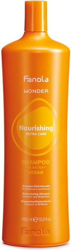 243x840-84 Fanola - Wonder - Nourishing - Shampoo - 1000 ml - Image 1