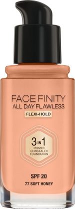 Max Factor Facefinity All Day Flawless 3-in-1 Liquid Foundation - 077 Soft Honey - Image 3