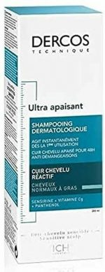 Vichy Dercos Ultra Soothing Dermatological Shampoo 200 Ml