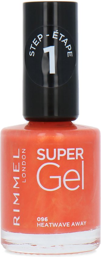 333x840-25 Rimmel Super Gel Nagellak - 096 Heatwave Away - Image 1