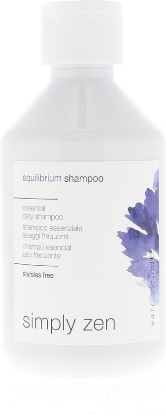 337x840-72 Simply Zen equilibrium shampoo 250 ml - Normale shampoo vrouwen - Voor Alle haartypes - Image 1