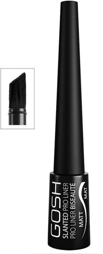 342x840-88 Gosh Slanted Pro Liner Eyeliner #002-matte-black-3ml - Image 1