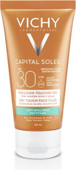 Vichy Capital Soleil SPF30 Dry Touch Zonnecrème Gemengde tot Vette Huid - Gelaat 50ml - Image 2